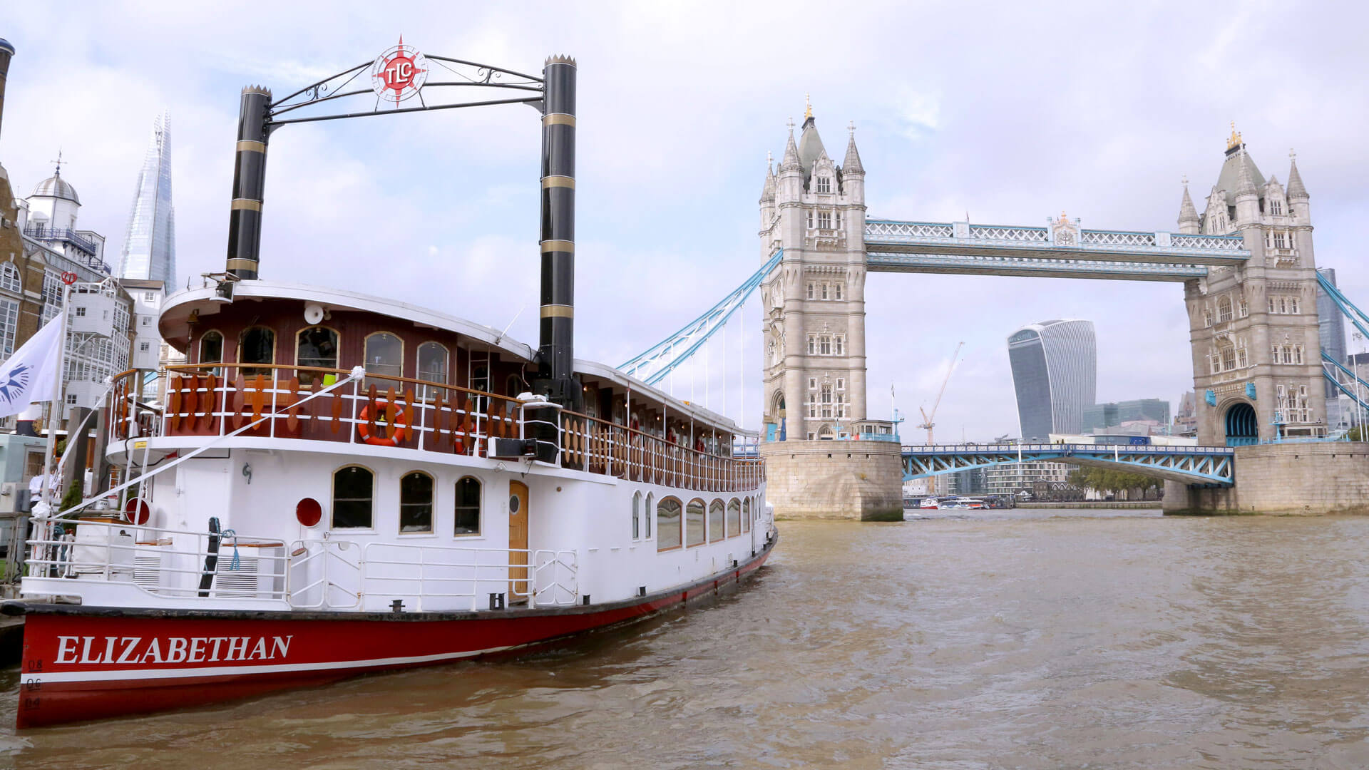 Elizabethan Paddle Steamer London Boat Hire Fleet Thames Luxury