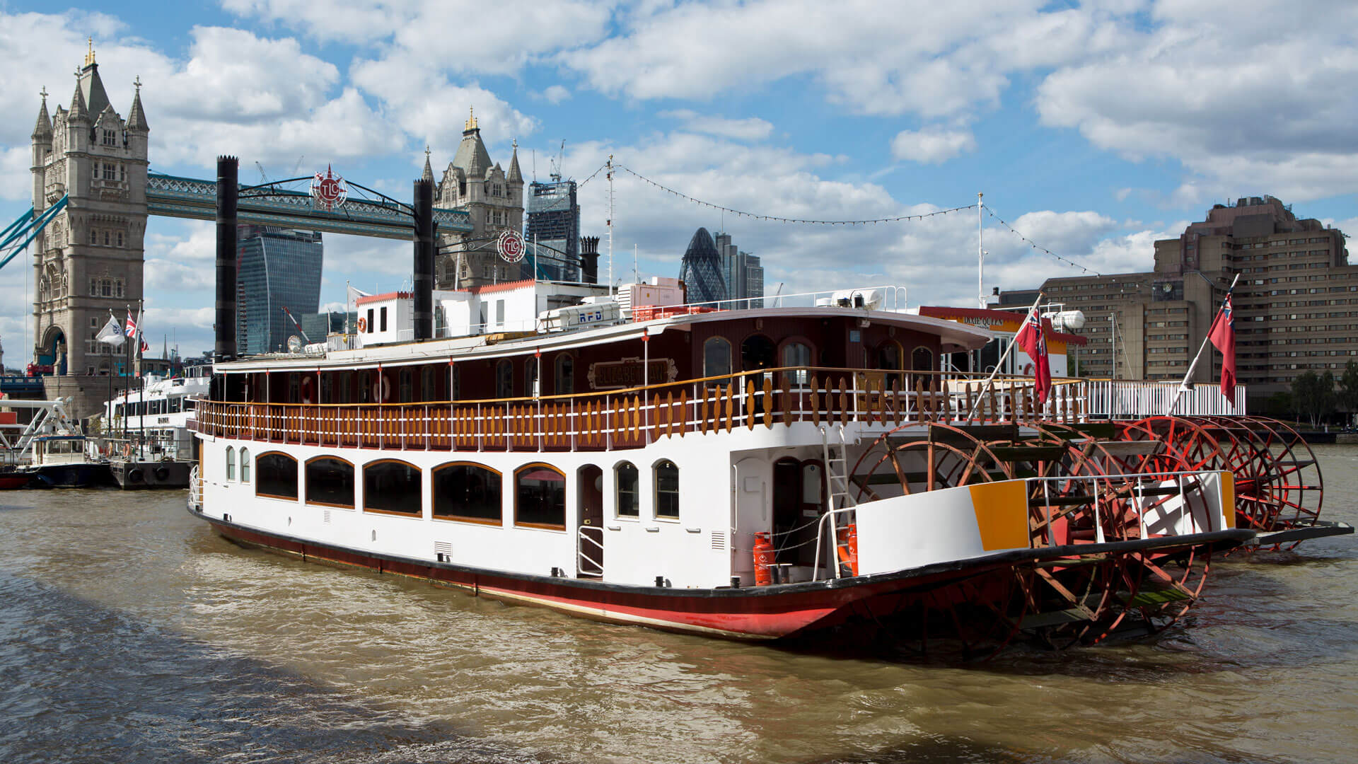 Elizabethan Paddle Steamer Thames Luxury Charters Private Boat