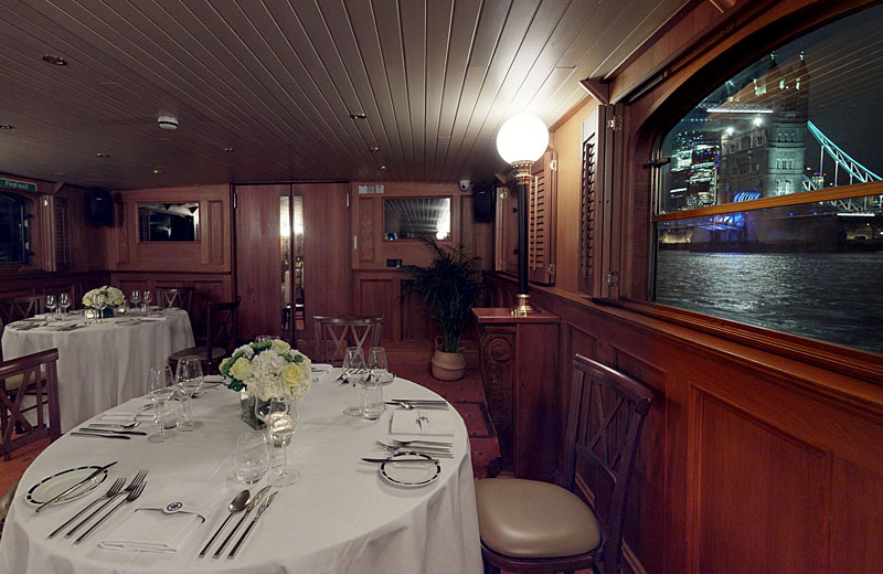 edwardian dining layout night